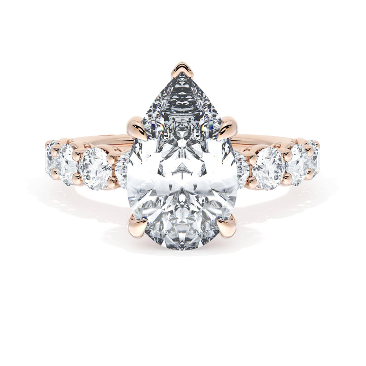 Pear Solitaire Engagement Ring