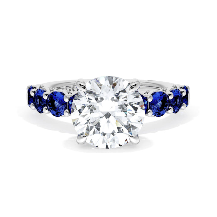 Round Solitaire Engagement Ring