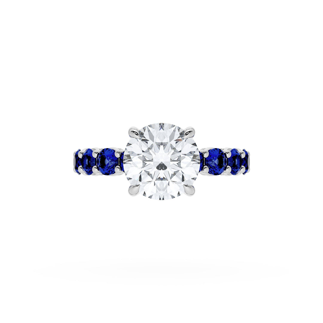 Round Solitaire Engagement Ring