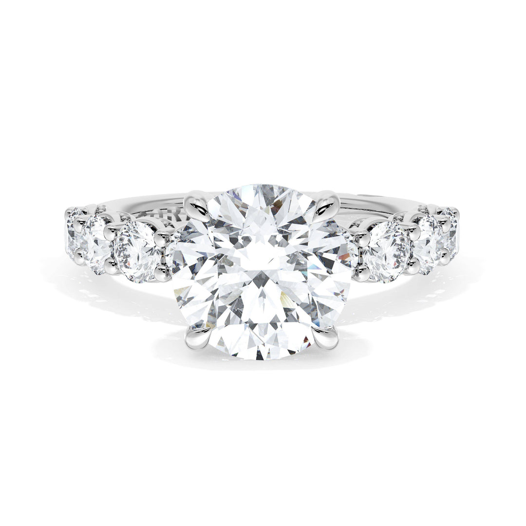 Round Solitaire Engagement Ring