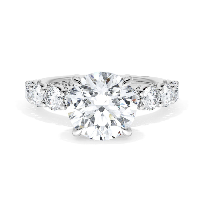 Round Solitaire Engagement Ring