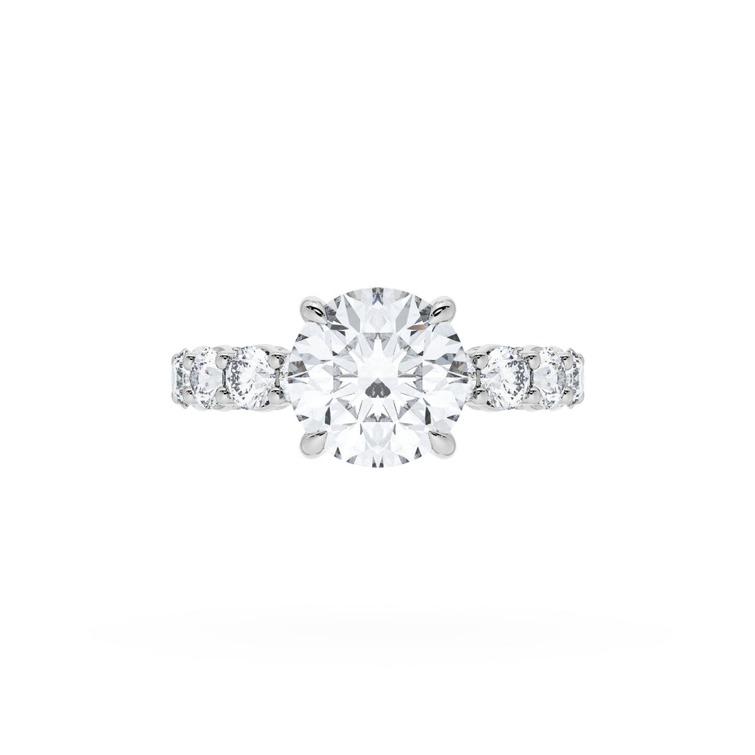 Round Solitaire Engagement Ring