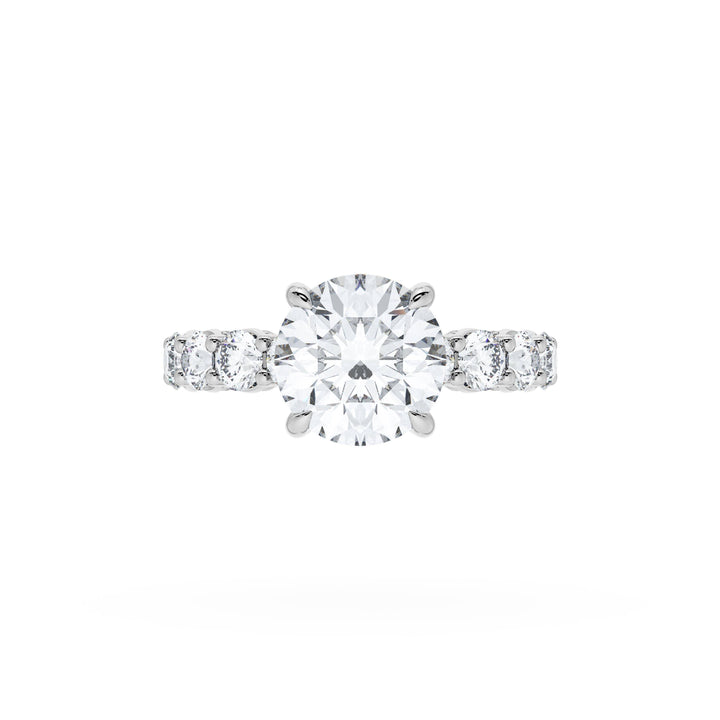 Round Solitaire Engagement Ring