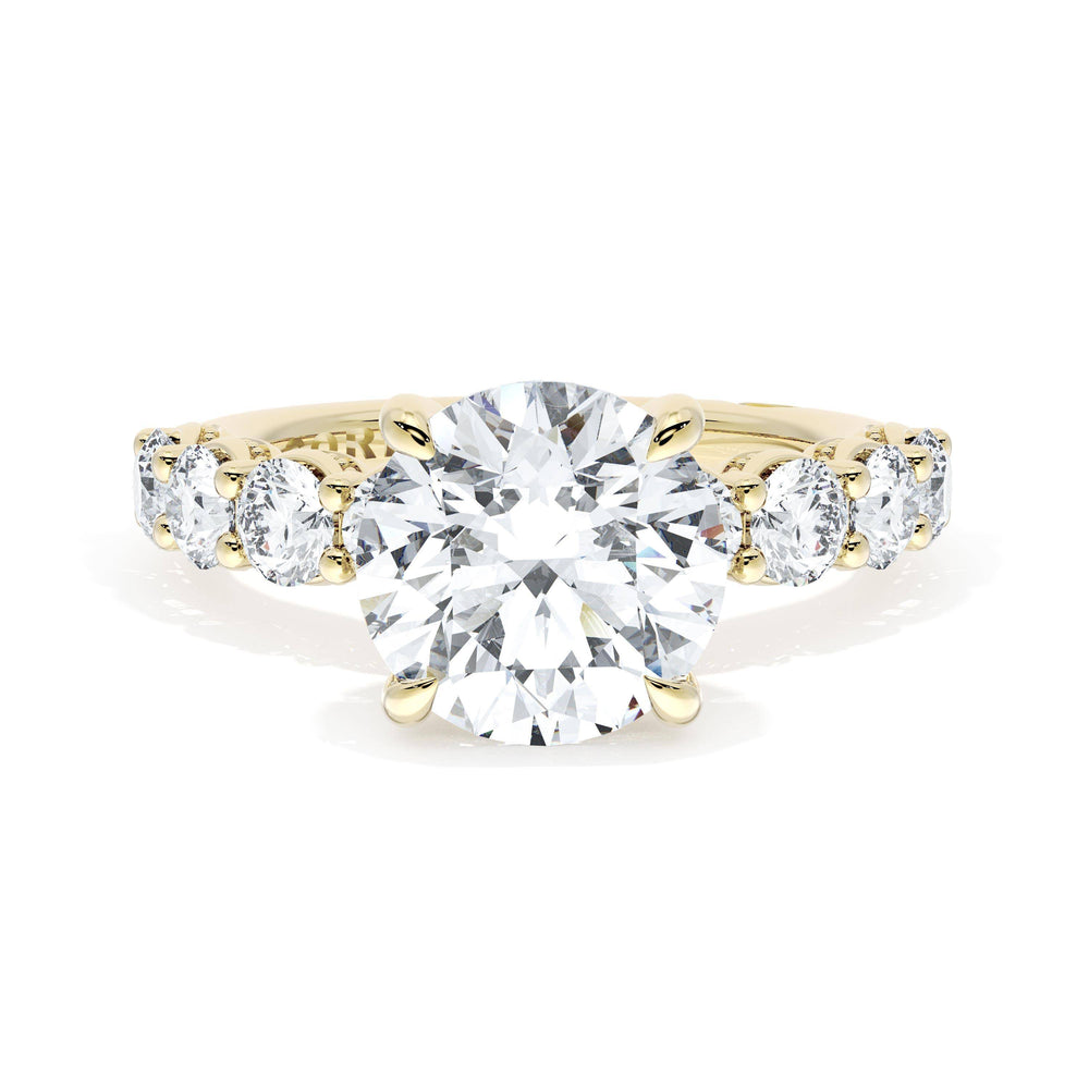 Round Solitaire Engagement Ring