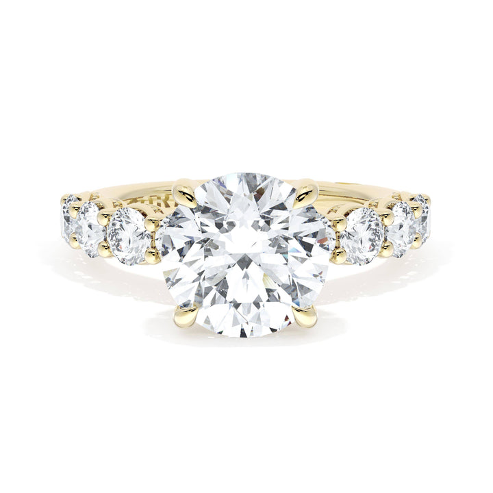 Round Solitaire Engagement Ring