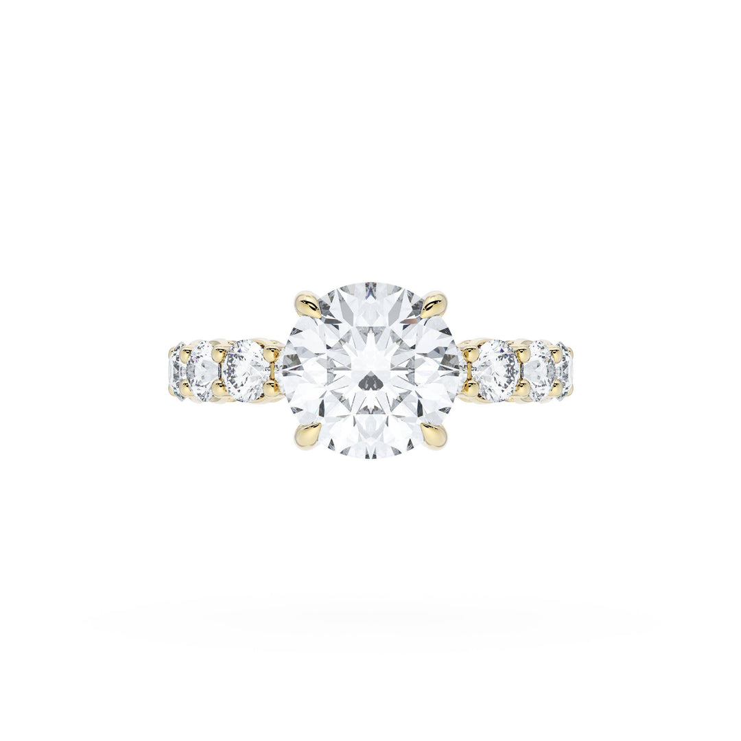 Round Solitaire Engagement Ring