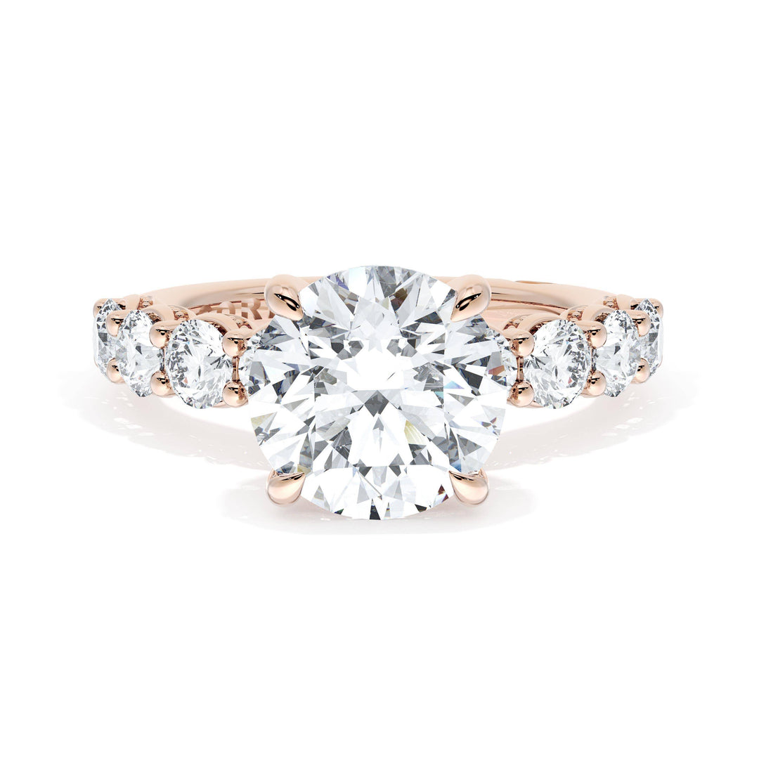 Round Solitaire Engagement Ring