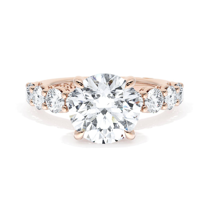 Round Solitaire Engagement Ring