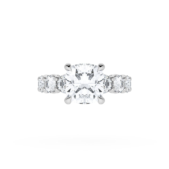 Cushion Solitaire Engagement Ring