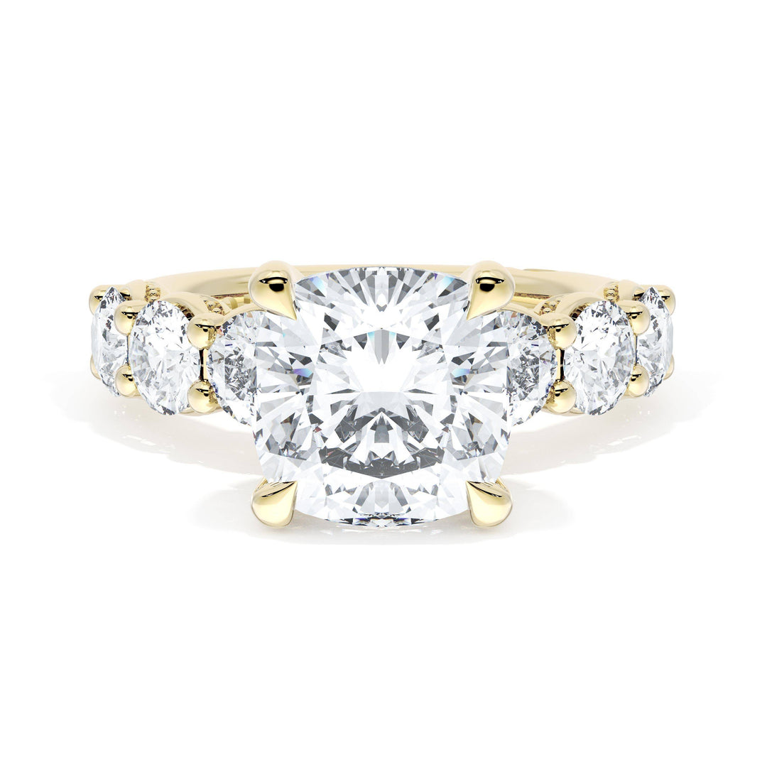 Cushion Solitaire Engagement Ring