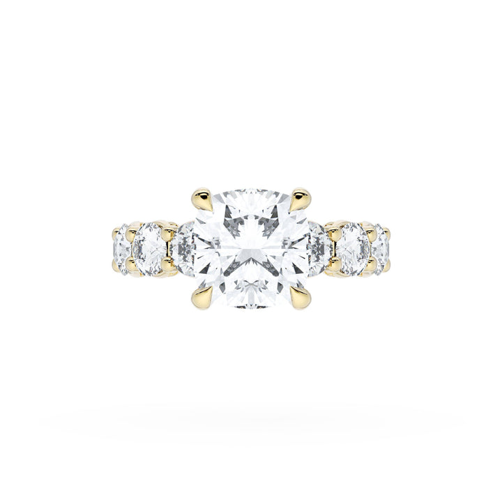 Cushion Solitaire Engagement Ring