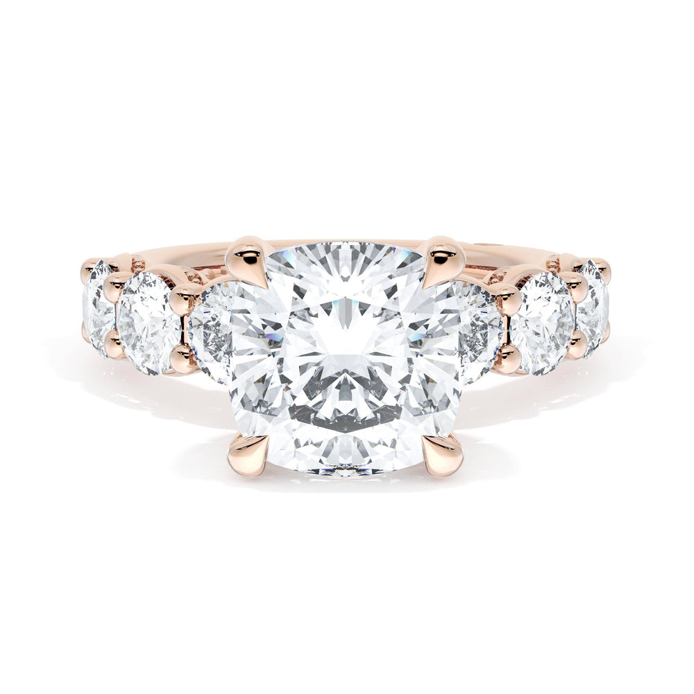 Cushion Solitaire Engagement Ring