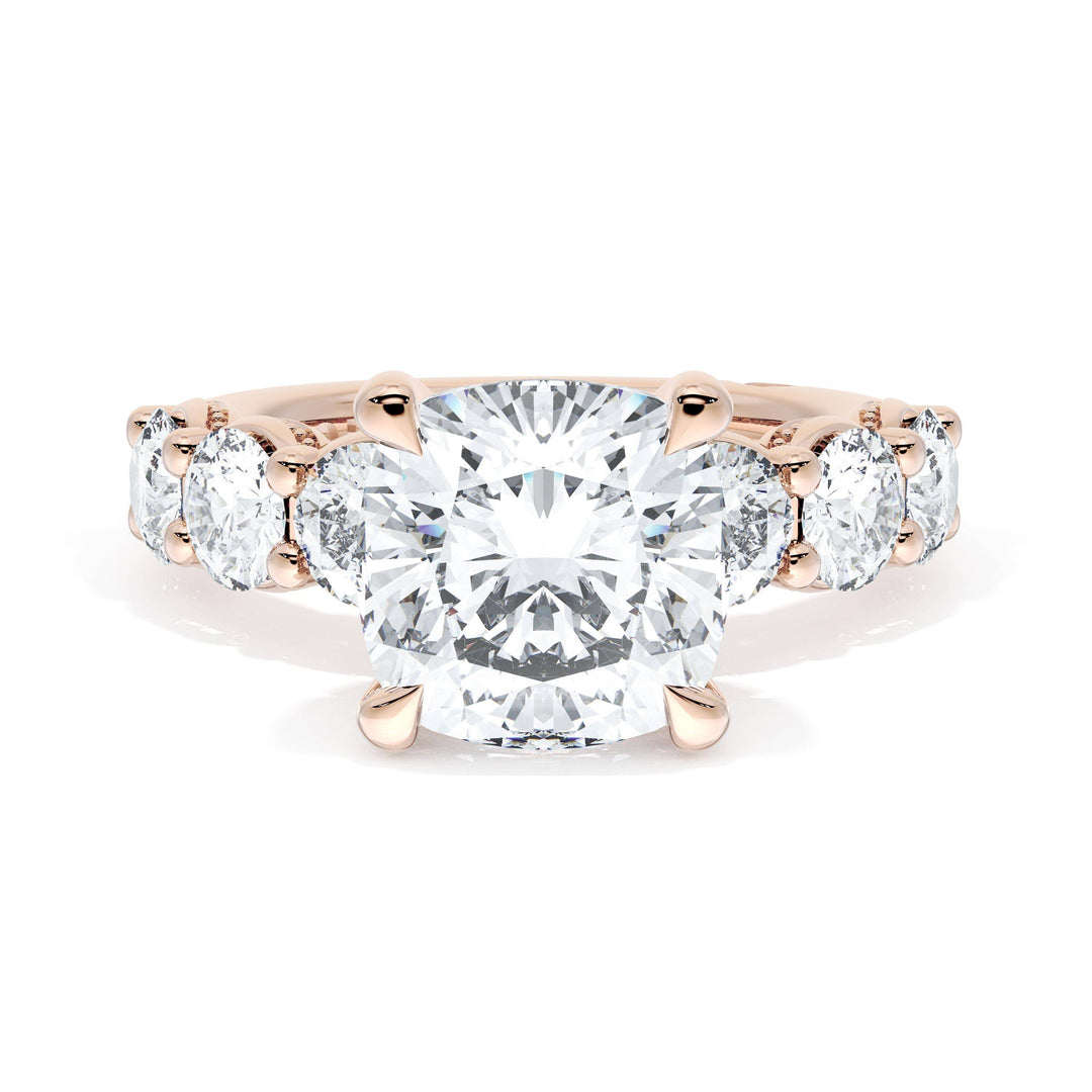 Cushion Solitaire Engagement Ring