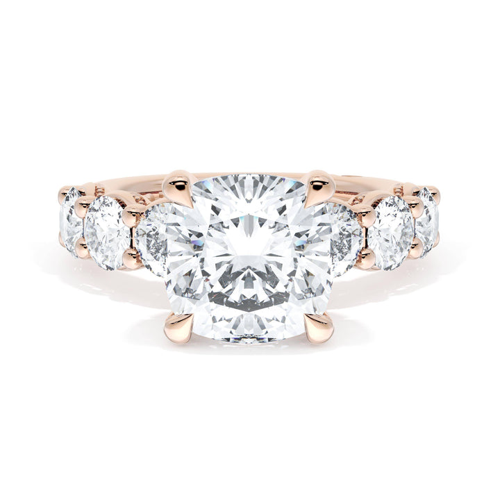 Cushion Solitaire Engagement Ring