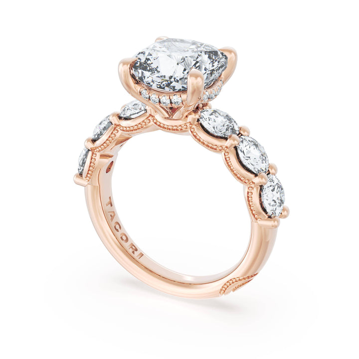 Cushion Solitaire Engagement Ring