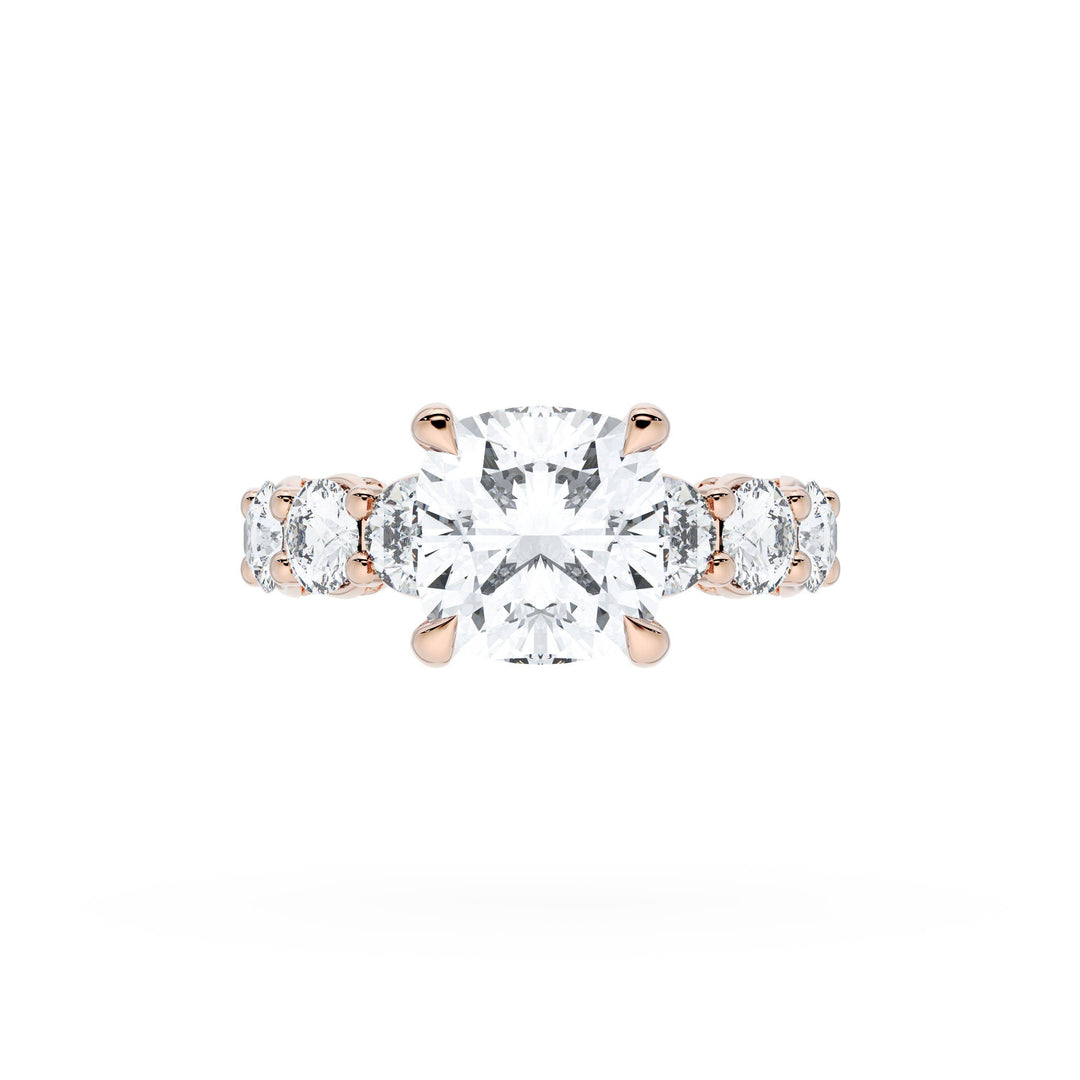 Cushion Solitaire Engagement Ring