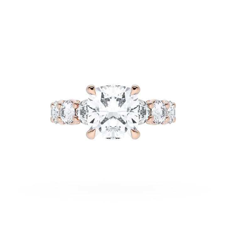 Cushion Solitaire Engagement Ring