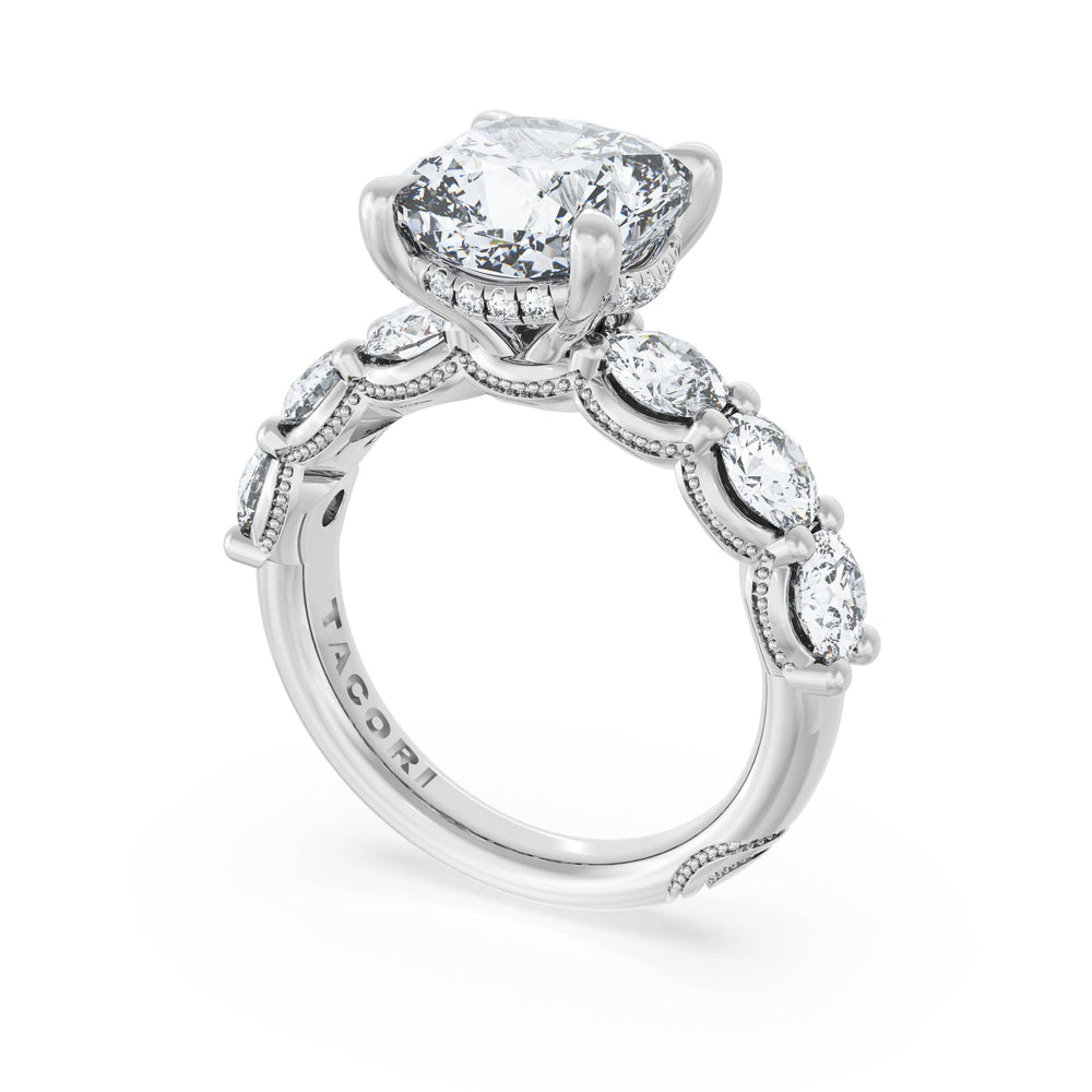 Cushion Solitaire Engagement Ring