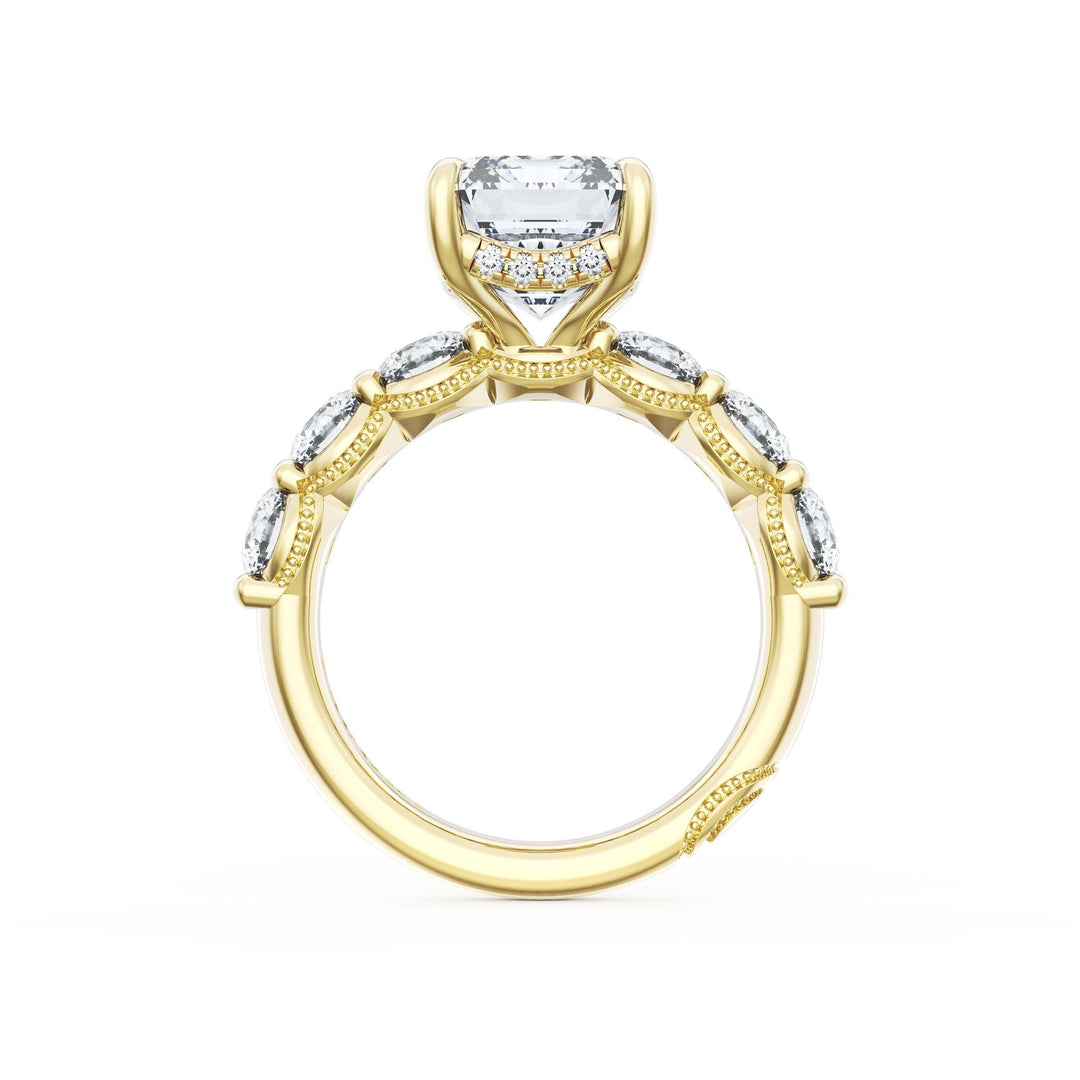 Emerald Solitaire Engagement Ring