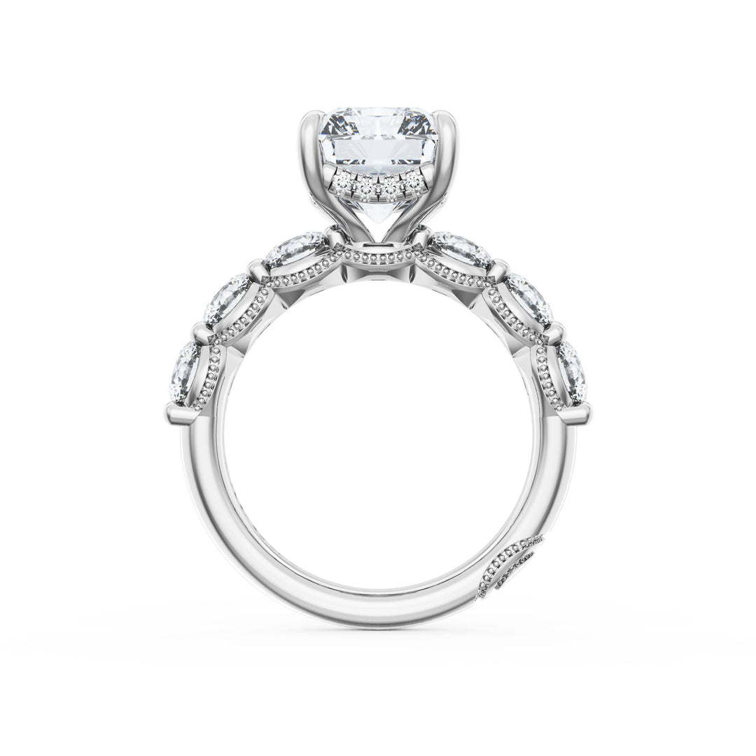 Radiant Solitaire Engagement Ring