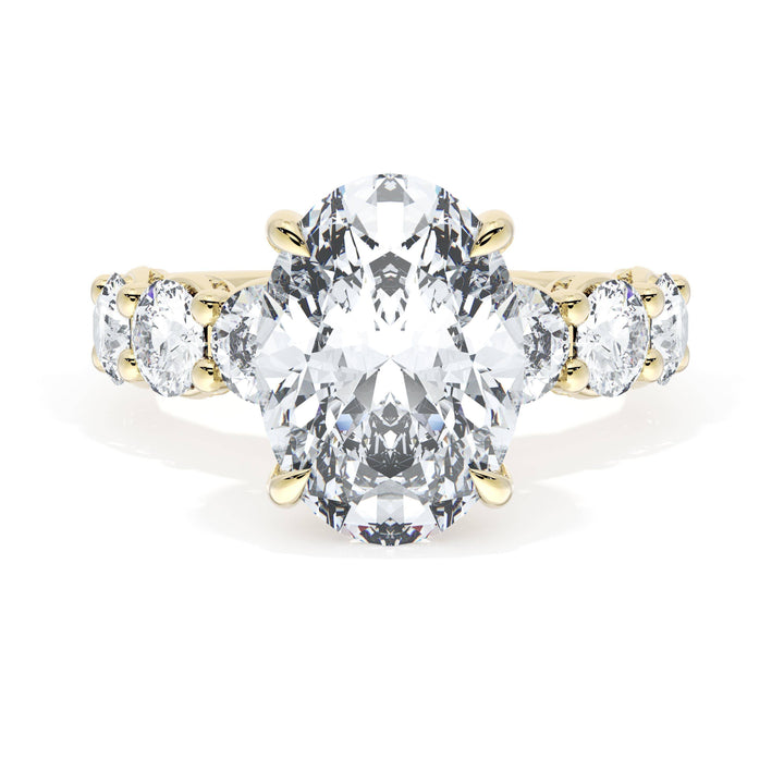 Oval Solitaire Engagement Ring
