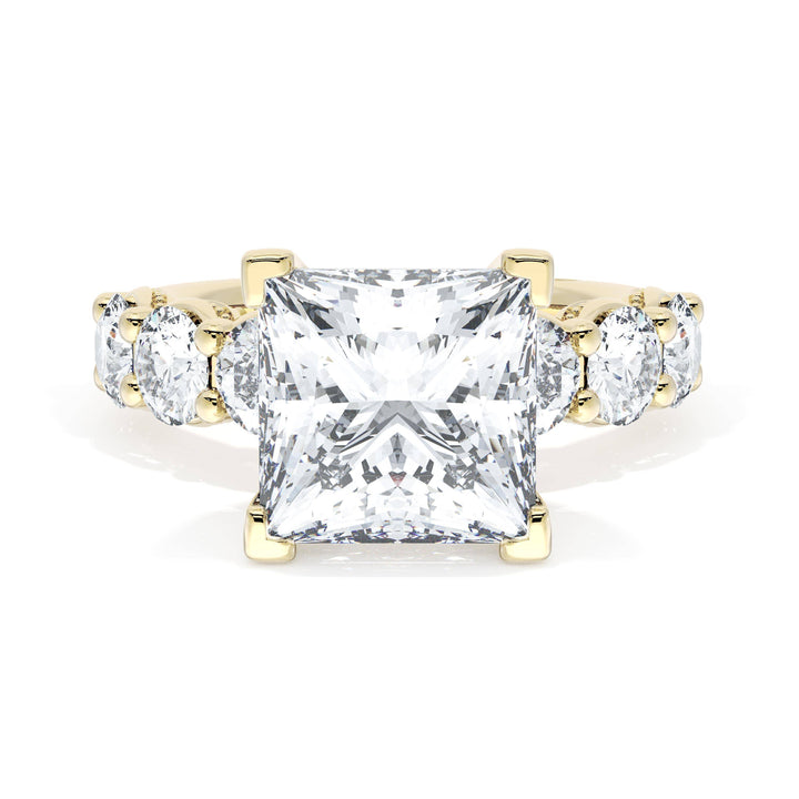 Princess Solitaire Engagement Ring