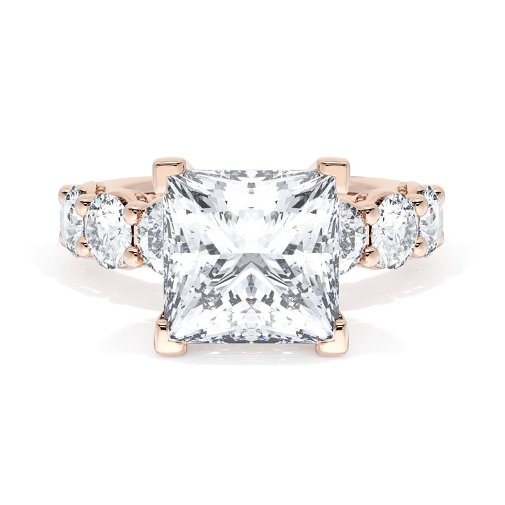 Princess Solitaire Engagement Ring