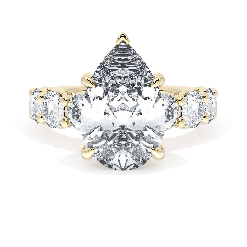 Pear Solitaire Engagement Ring