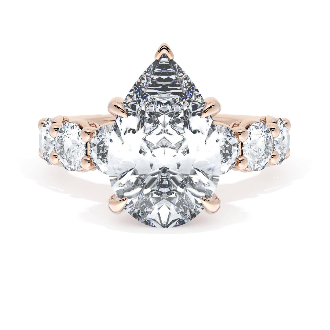 Pear Solitaire Engagement Ring