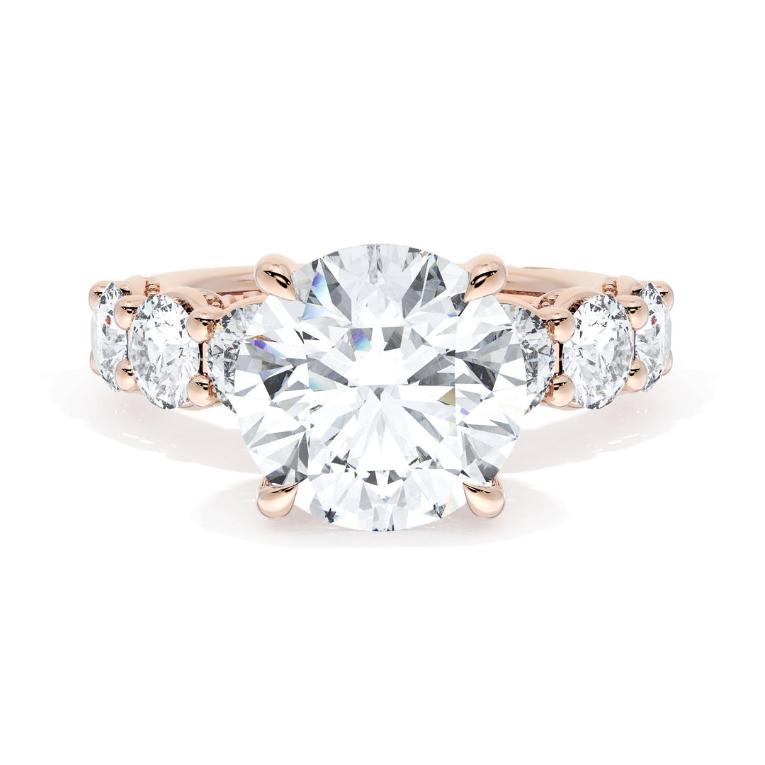 Round Solitaire Engagement Ring