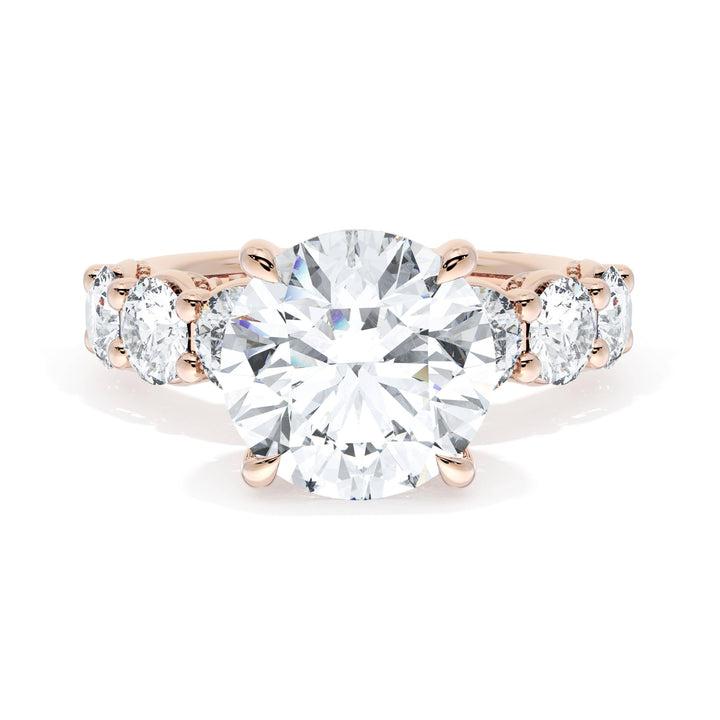 Round Solitaire Engagement Ring