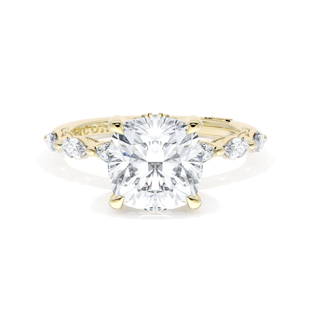 Cushion Solitaire Engagement Ring