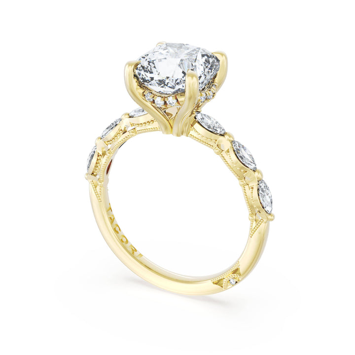 Cushion Solitaire Engagement Ring