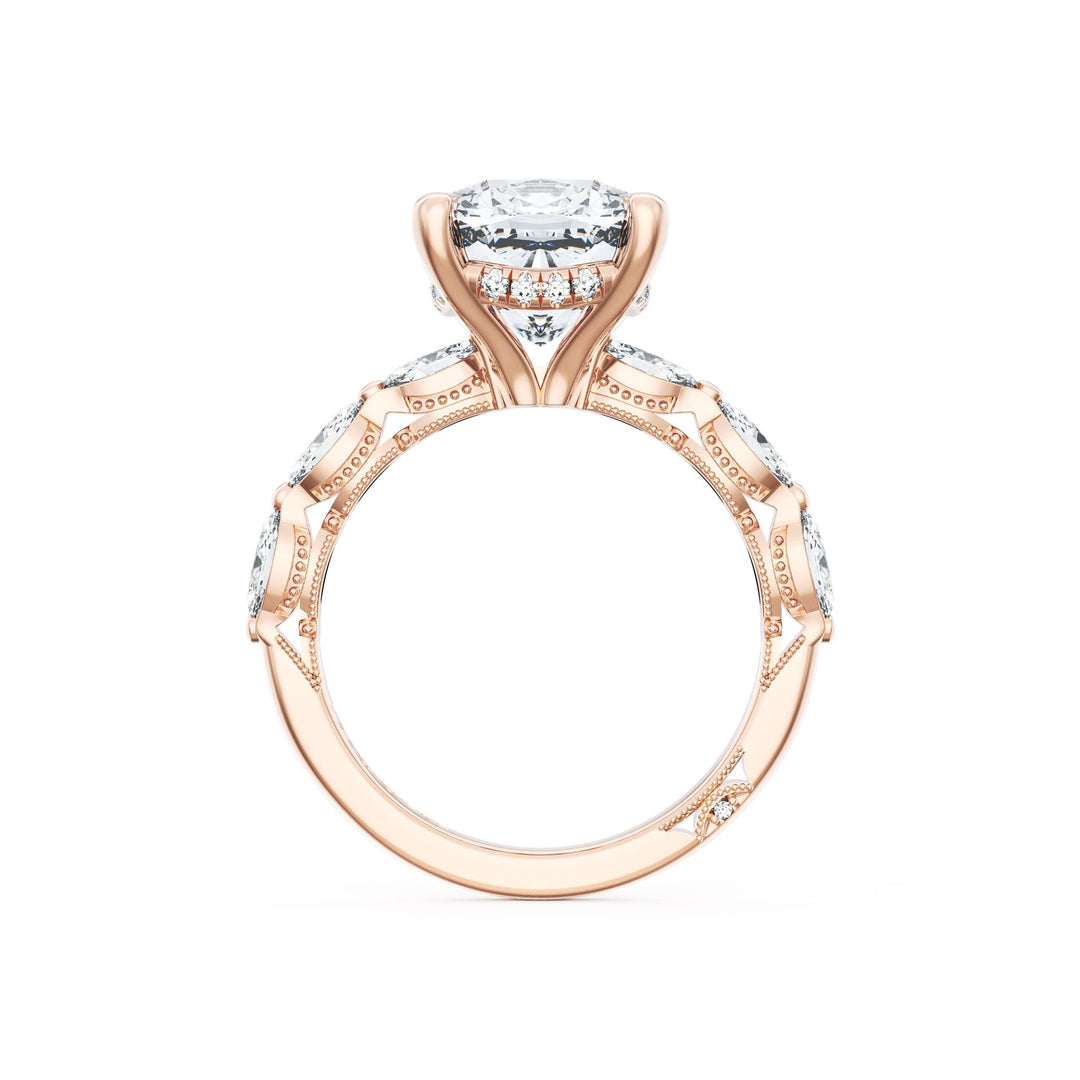 Cushion Solitaire Engagement Ring