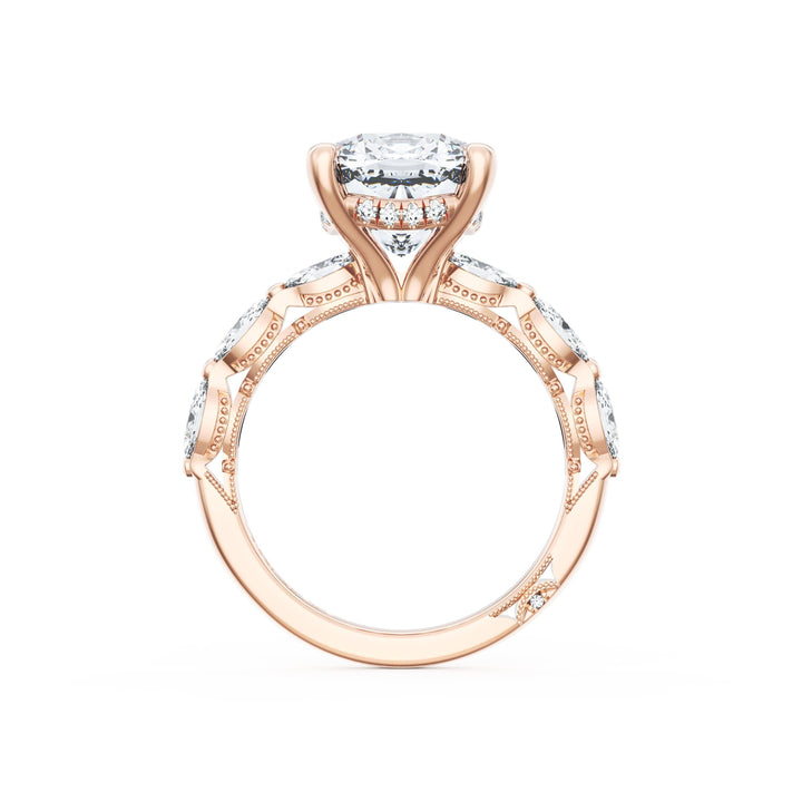 Cushion Solitaire Engagement Ring