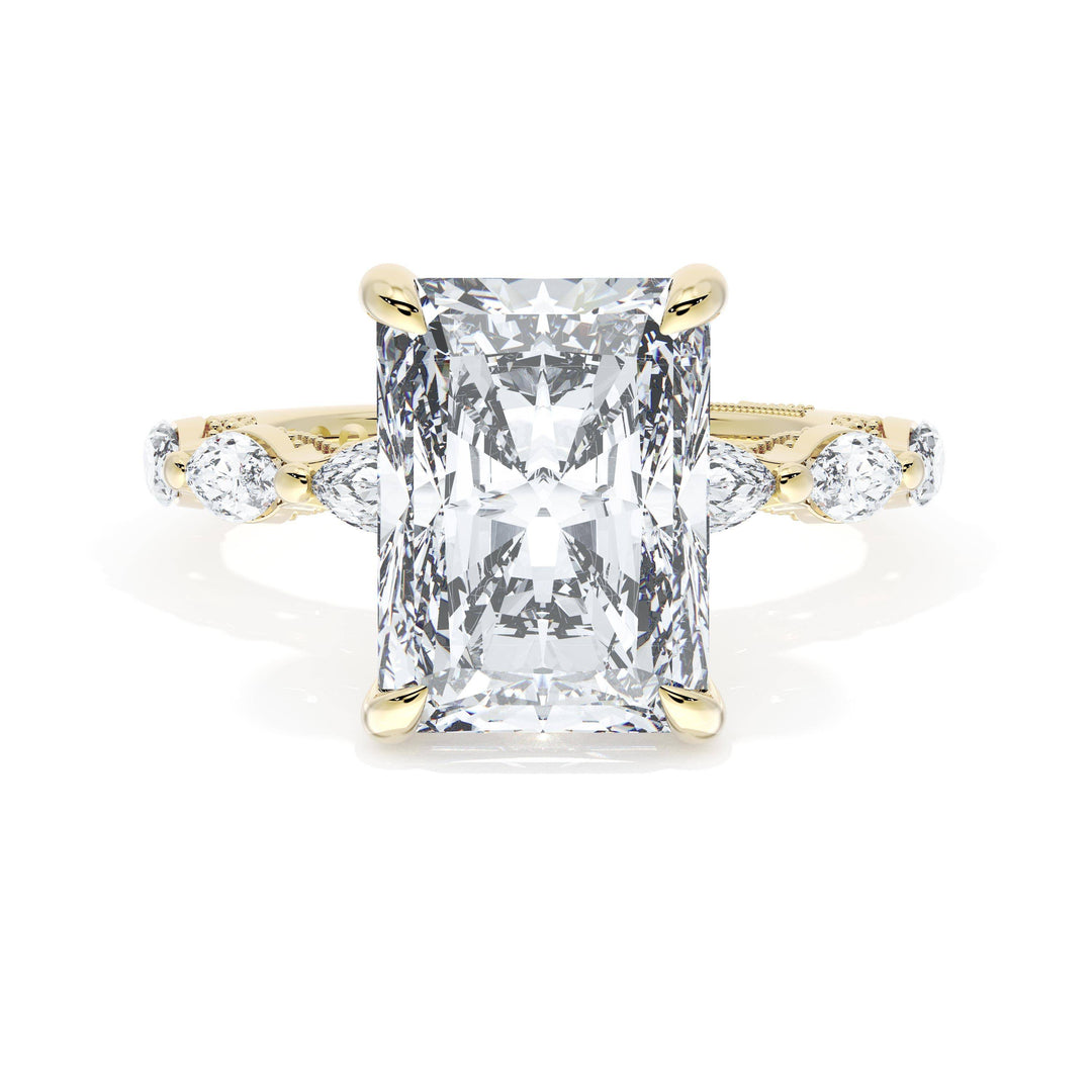Radiant Solitaire Engagement Ring