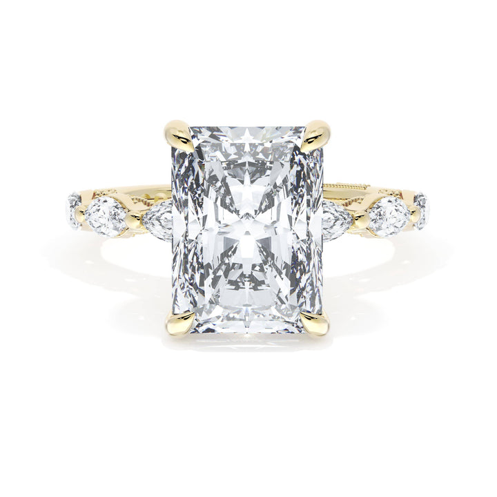 Radiant Solitaire Engagement Ring