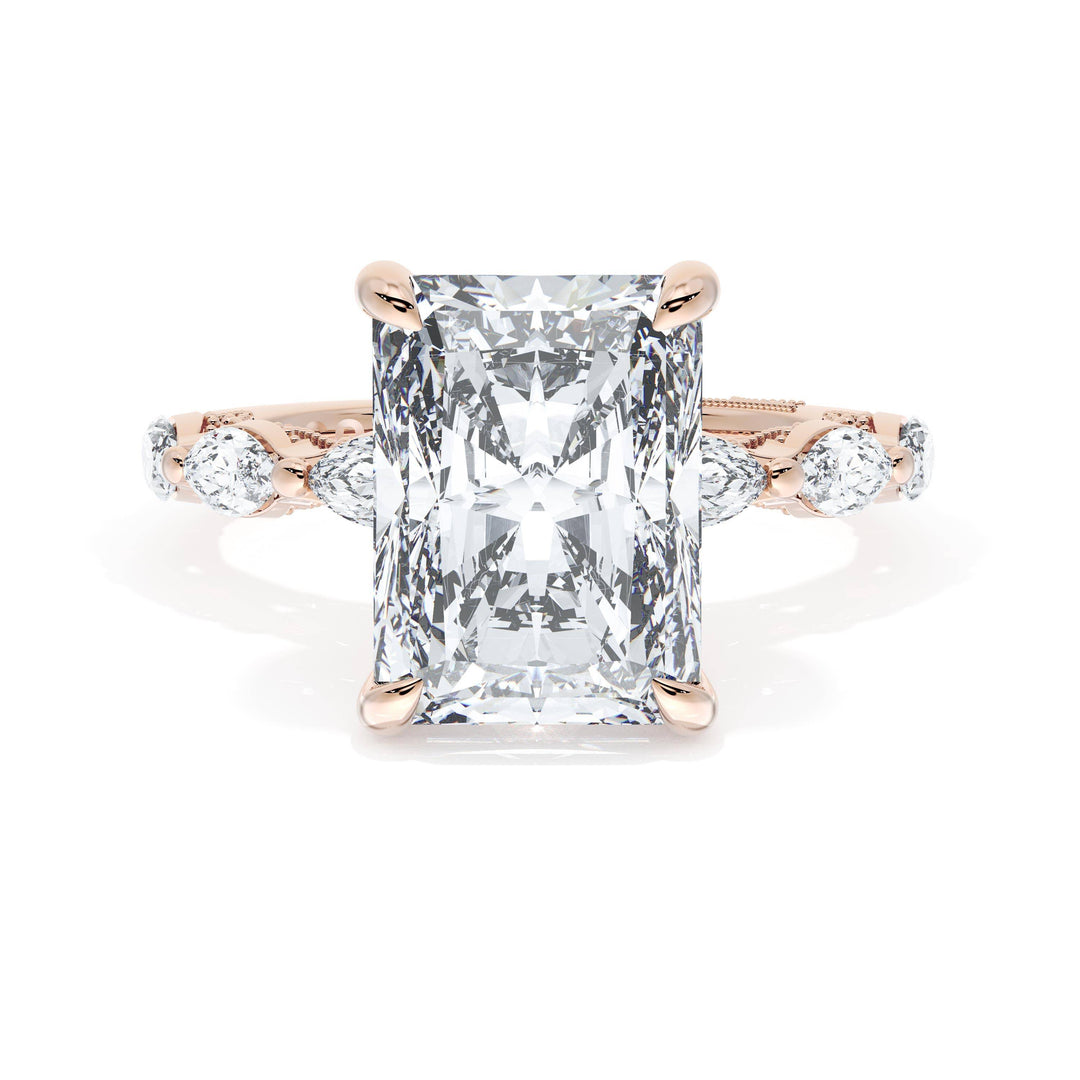 Radiant Solitaire Engagement Ring