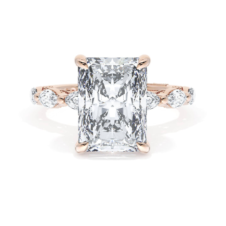 Radiant Solitaire Engagement Ring