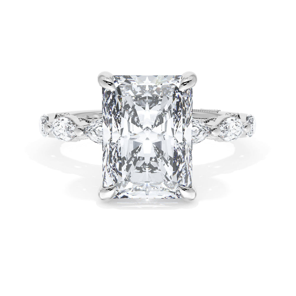 Radiant Solitaire Engagement Ring