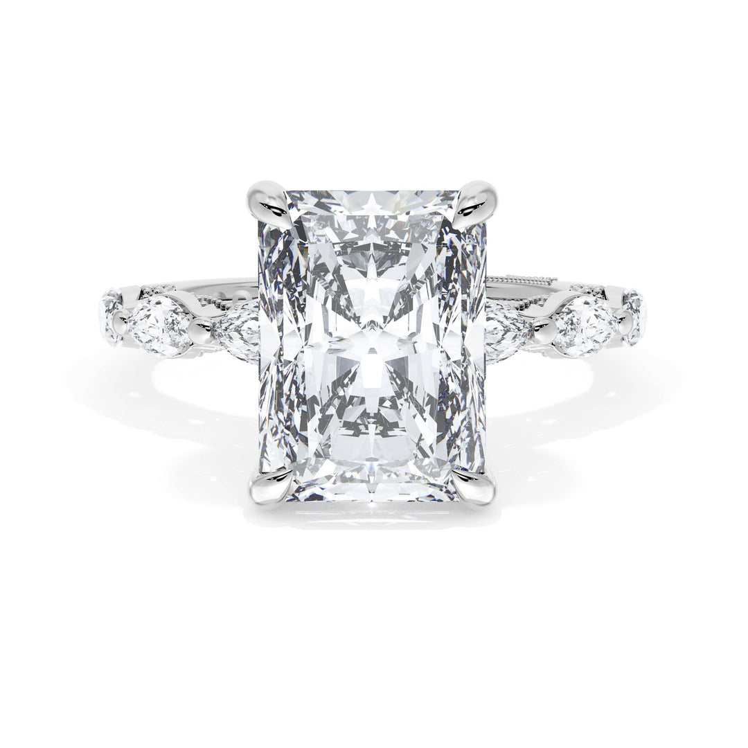 Radiant Solitaire Engagement Ring