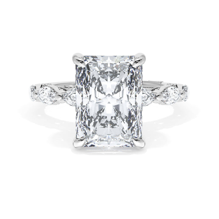Radiant Solitaire Engagement Ring