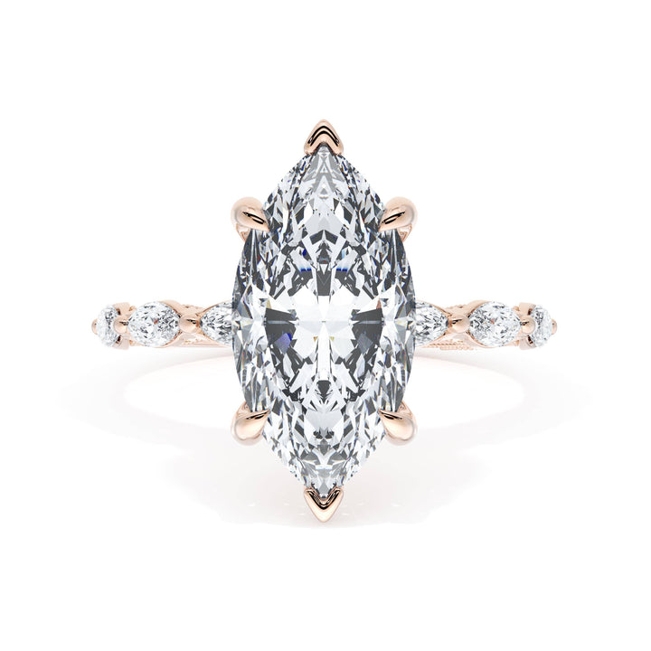Marquise Solitaire Engagement Ring