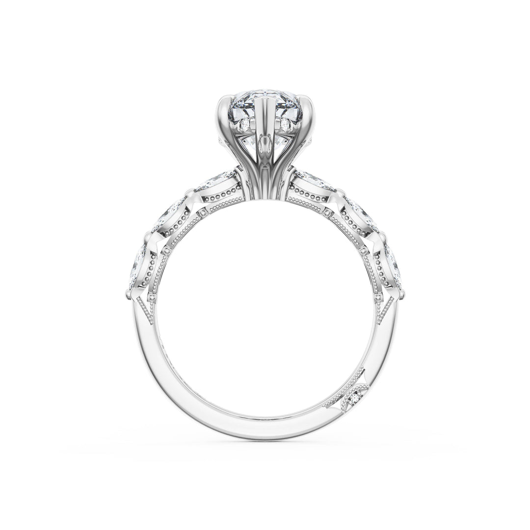 Marquise Solitaire Engagement Ring