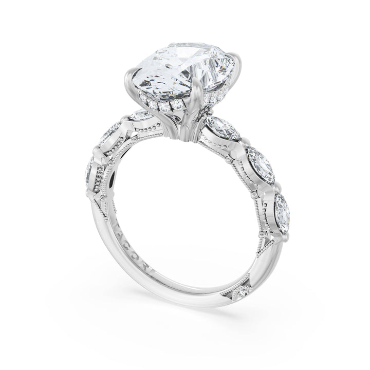 Oval Solitaire Engagement Ring