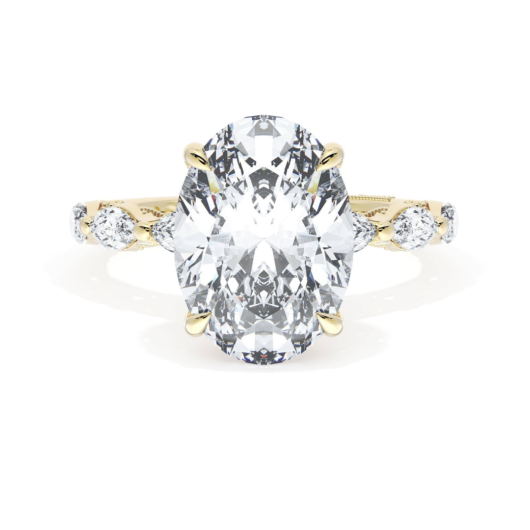 Oval Solitaire Engagement Ring