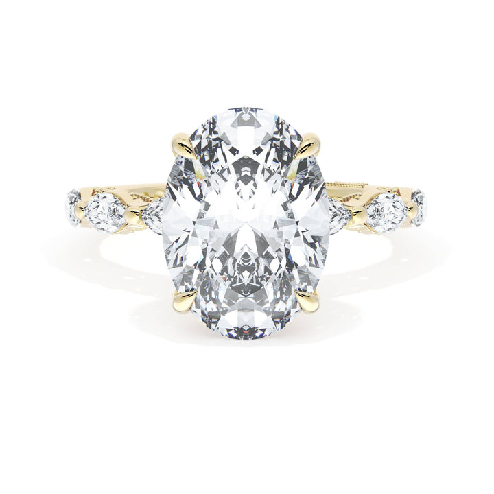Oval Solitaire Engagement Ring