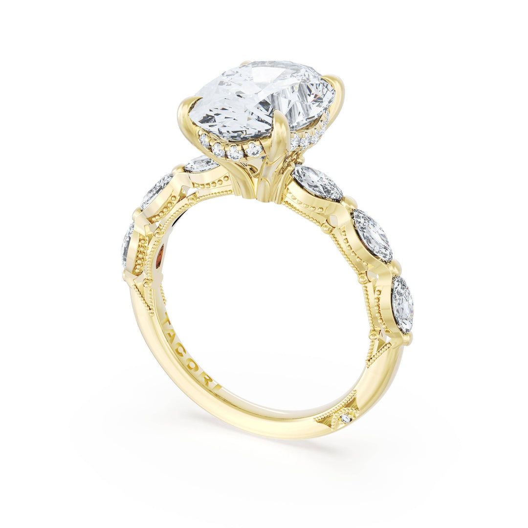 Oval Solitaire Engagement Ring