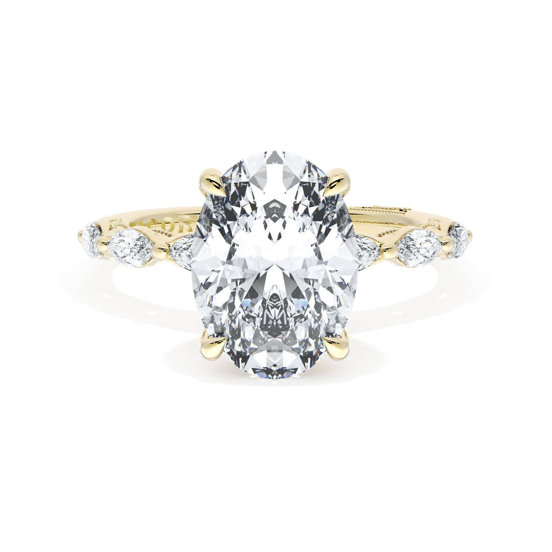 Oval Solitaire Engagement Ring