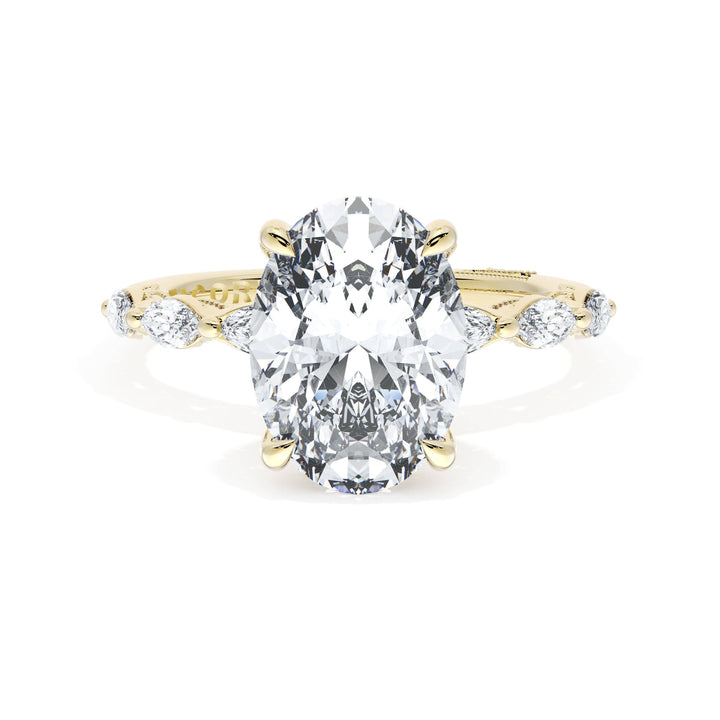 Oval Solitaire Engagement Ring